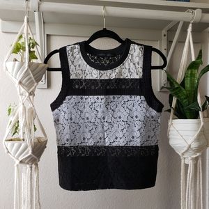 English Factory Lace top